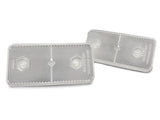 1990-2014 Mercedes G Class Clear Bumper Side Marker - Pair