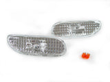 1995-1999 Mitsubishi Eclipse Crystal Clear Front Bumper Side Markers