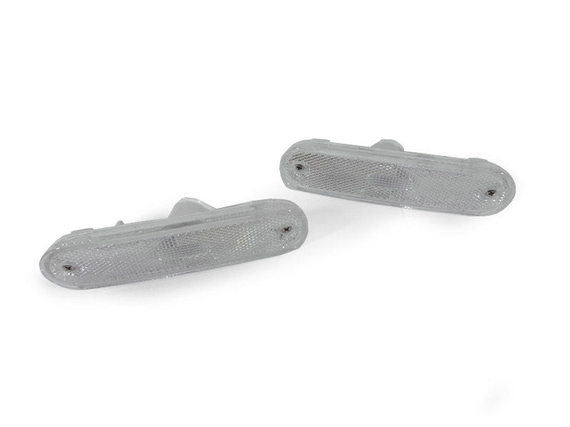 1990-1997 Mazda Miata Clear Front/Rear Bumper Side Marker Lights
