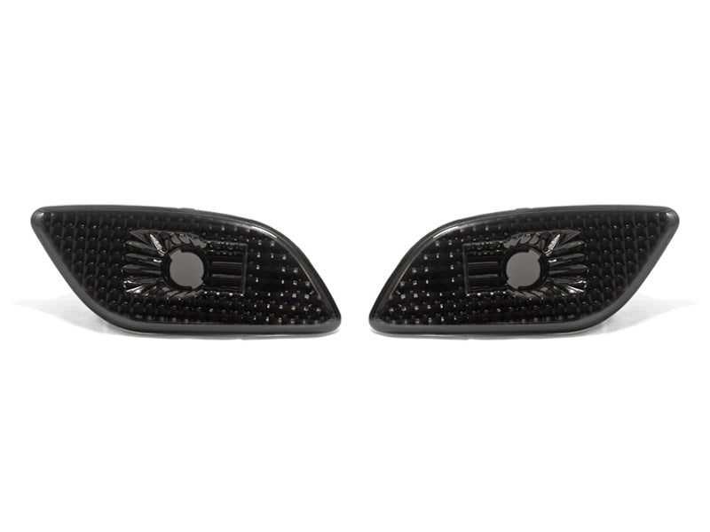 2002-2003 Subaru Impreza Depo Crystal Dark Smoke Front Bumper Side Marker Lights
