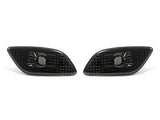 2002-2003 Subaru Impreza Depo Crystal Dark Smoke Front Bumper Side Marker Lights