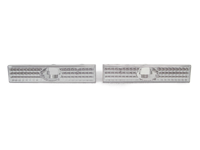 1987-1992 Toyota Supra Front Clear Bumper Side Marker Lights