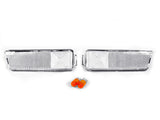 1993-1998 Volkswagen Golf/GTI/Jetta Clear Front Bumper Side Markers