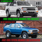 1996-1998 Toyota 4Runner Clear Bumper Lights