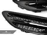 AutoTecknic Replacement Carbon Fiber Fender Vents - BMW F10 M5
