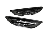 AutoTecknic Replacement Carbon Fiber Fender Vents - BMW F10 M5
