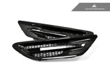 AutoTecknic Replacement Carbon Fiber Fender Vents - BMW F10 M5