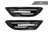 AutoTecknic Replacement Carbon Fiber Fender Vents - BMW F10 M5