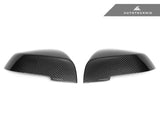 AutoTecknic Replacement Dry Carbon Mirror Covers - E84 X1 | F20 1-Series | F22 2-Series | F30 3-Series | F32/ F36 4-Series | F87 M2