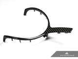 AutoTecknic Carbon Fiber M-Sport Steering Wheel Trim - F15 X5 | F16 X6