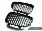 AutoTecknic Stealth Black Front Grille Set - E82 1-Series & 1M