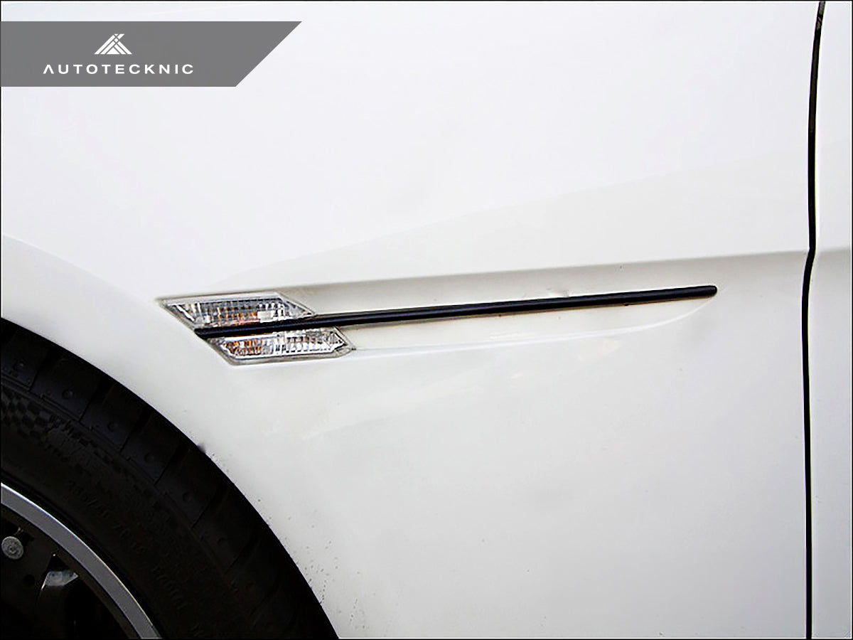 AutoTecknic Replacement Glazing Black Fender Trim - E63 Coupe/ E64 Cabrio 6-Series & M6