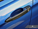 AutoTecknic Dry Carbon Fiber Door Handle Trims - BMW E90/ E92/ E93 M3