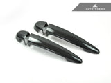 AutoTecknic Dry Carbon Fiber Door Handle Trims - BMW F20/ F21 1-Series
