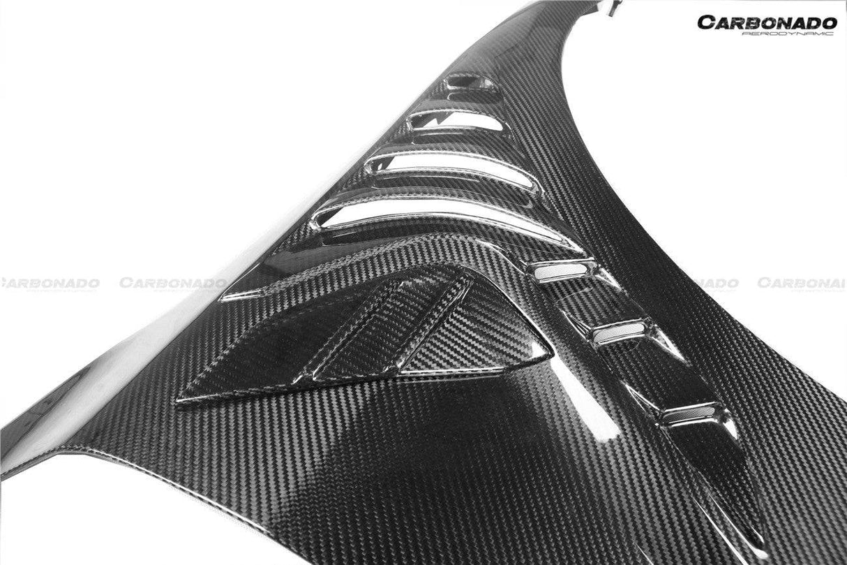 2021-UP BMW M3 G80   G81 M4 G82  G83 CSL Style DRY Carbon Fiber Fender