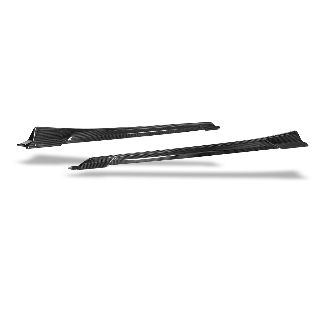BMW X5M F95 LCI Carbon Fiber Side Skirts