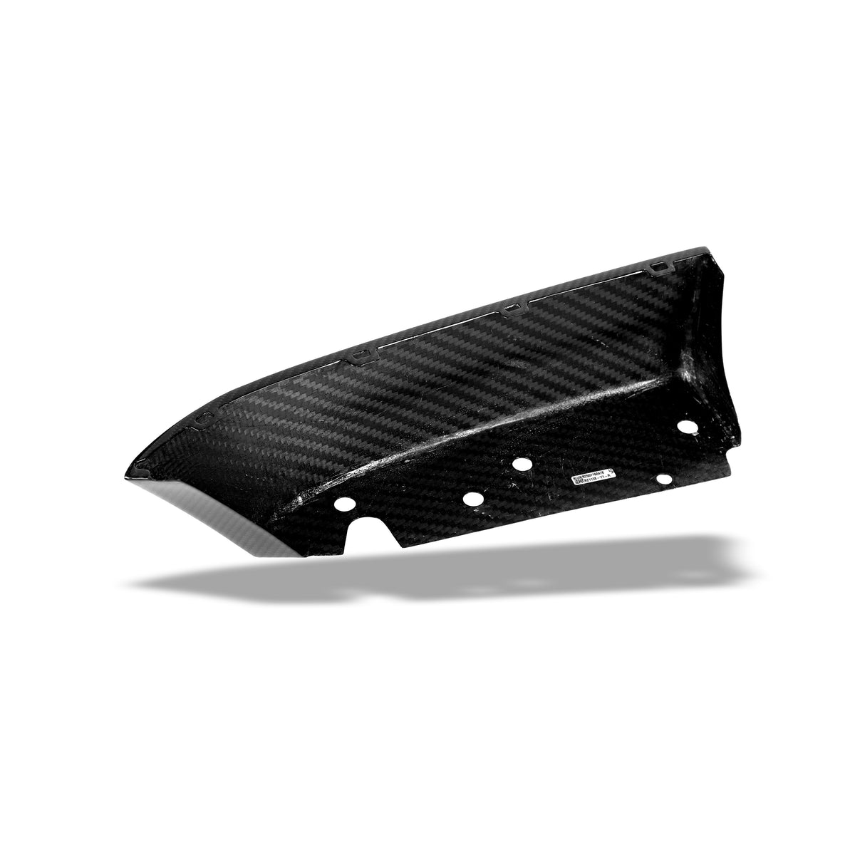 BMW X6M F96 LCI Carbon Fiber Rear Bumper Splitter