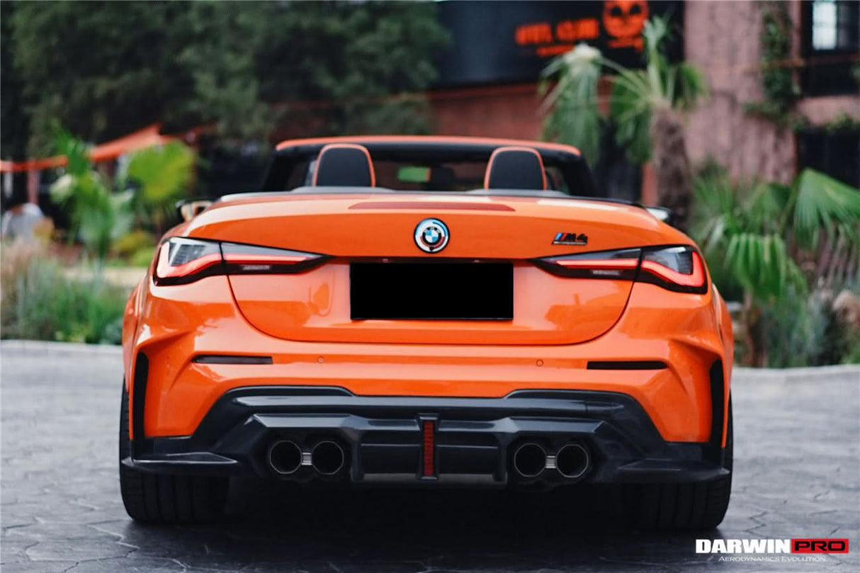 2021-UP BMW M4 G82 G83 BKSSII Style Rear Bumper with LED Light