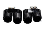 BMW 3/4 Series G20/G21 G22 G26 Carbon Fiber Dual Muffler Tips (2019+)