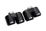 BMW 3/4 Series G20/G21 G22 G26 Carbon Fiber Dual Muffler Tips (2019+)