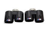 BMW 3/4 Series G20/G21 G22 G26 Carbon Fiber Dual Muffler Tips (2019+)