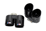 BMW 3/4 Series G20/G21 G22 G26 Carbon Fiber Dual Muffler Tips (2019+)