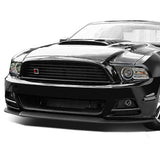2013-2014 Ford Mustang RP Style Front Bumper Lip - Matte Black
