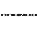 Front Grille Letters Overlays Fits 2021-2027 Ford Bronco Sport