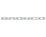 Front Grille Letters Overlays Fits 2021-2027 Ford Bronco Sport