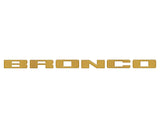 Front Grille Letters Overlays Fits 2021-2027 Ford Bronco Sport