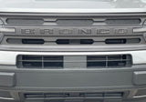 Front Grille Letters Overlays Fits 2021-2027 Ford Bronco Sport