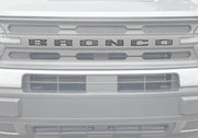 Front Grille Letters Overlays Fits 2021-2027 Ford Bronco Sport