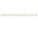 Front Grille Letters Overlays Fits 2021-2027 Ford Bronco Sport