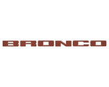 Front Grille Letters Overlays Fits 2021-2027 Ford Bronco Sport