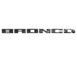Front Grille Letters Overlays Fits 2021-2027 Ford Bronco Sport