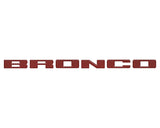 Front Grille Letters Overlays Fits 2021-2027 Ford Bronco Sport