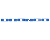 Front Grille Letters Overlays Fits 2021-2027 Ford Bronco Sport