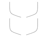 Door Speaker Accent Overlays Fits 2021-2024 Ford Bronco Sport