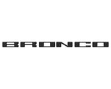 Glove Box Letters Inserts Fits 2021-2027 Ford Bronco
