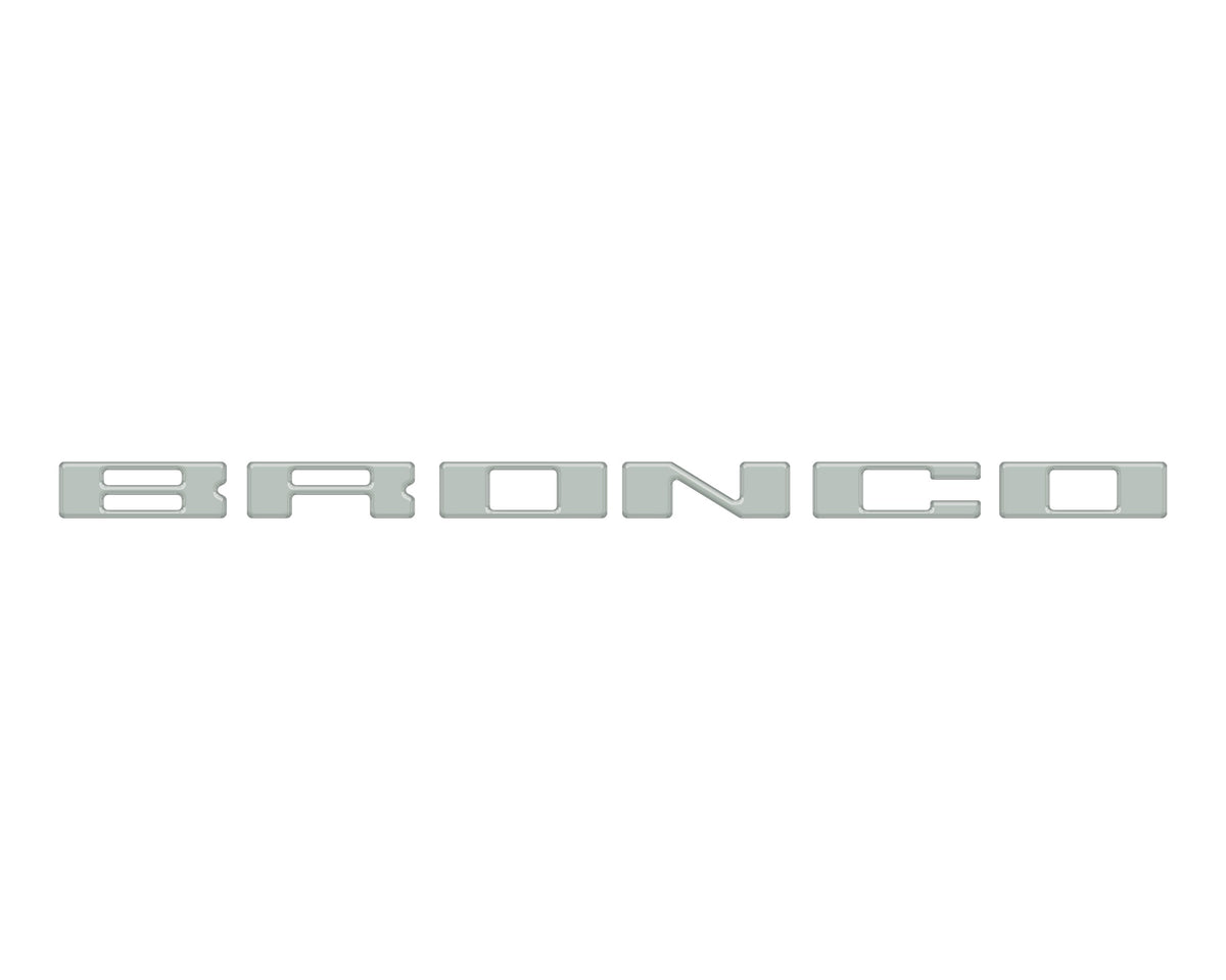 Glove Box Letters Inserts Fits 2021-2027 Ford Bronco
