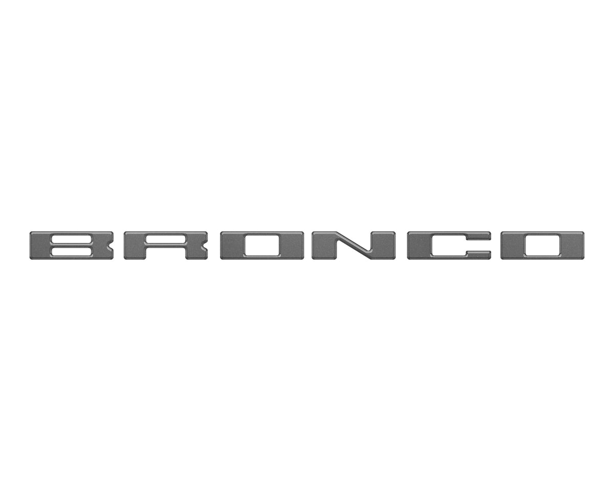 Glove Box Letters Inserts Fits 2021-2027 Ford Bronco