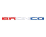 Glove Box Letters Inserts Fits 2021-2027 Ford Bronco