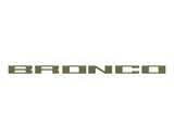Glove Box Letters Inserts Fits 2021-2027 Ford Bronco