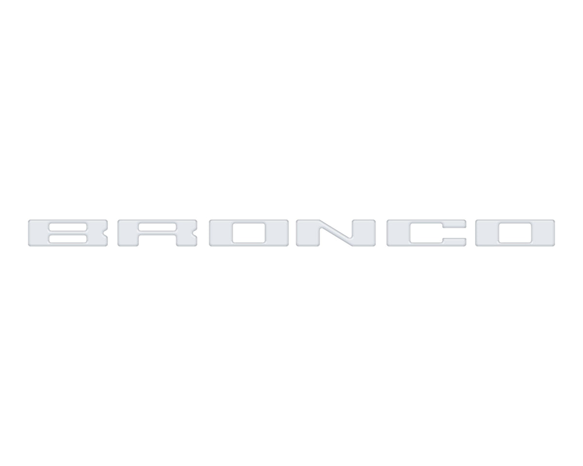 Glove Box Letters Inserts Fits 2021-2027 Ford Bronco