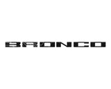 Glove Box Letters Inserts Fits 2021-2027 Ford Bronco