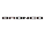 Glove Box Letters Inserts Fits 2021-2027 Ford Bronco
