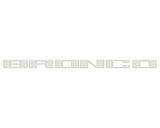 Front Grille Letter Overlays Fits 2021-2027 Ford Bronco