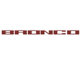 Front Grille Letter Overlays Fits 2021-2027 Ford Bronco