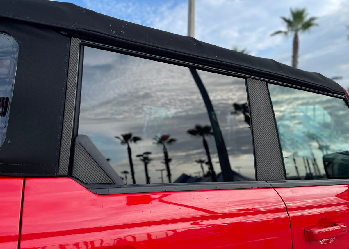 Door Pillar Accent Overlays Fits 2021-2027 Ford Bronco