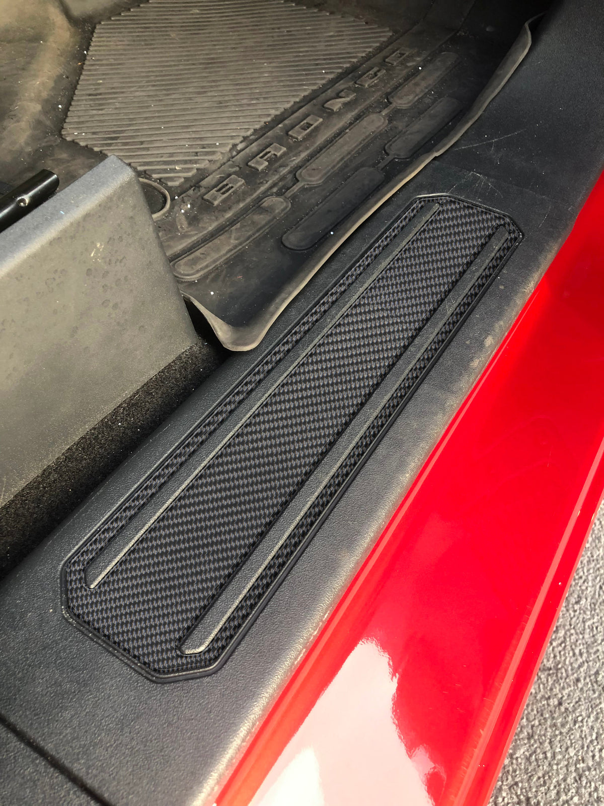 Door Sill Plate Overlays Fits 2021-2027 Ford Bronco